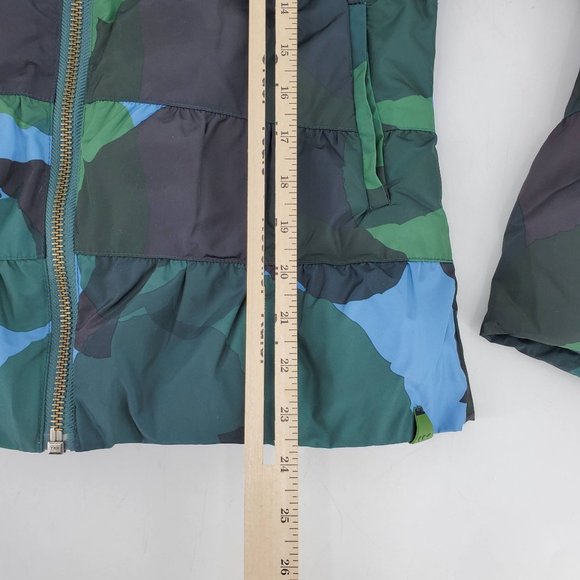 Skunkfunk Multicolor Camouflage Full Zip Mock Neck Puffer Jacket - Picture 11 of 16